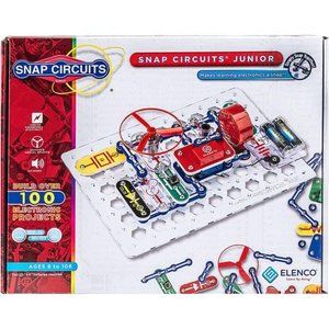 Snap Circuits Jr. SC-100 Electronics Exploration Kit for Kids 8 +